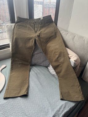 Filson Brown Cotton Work Pants